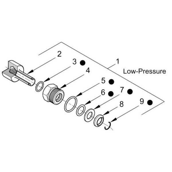 Alemite Swivel Assy, Low Pressure, 339228 339228